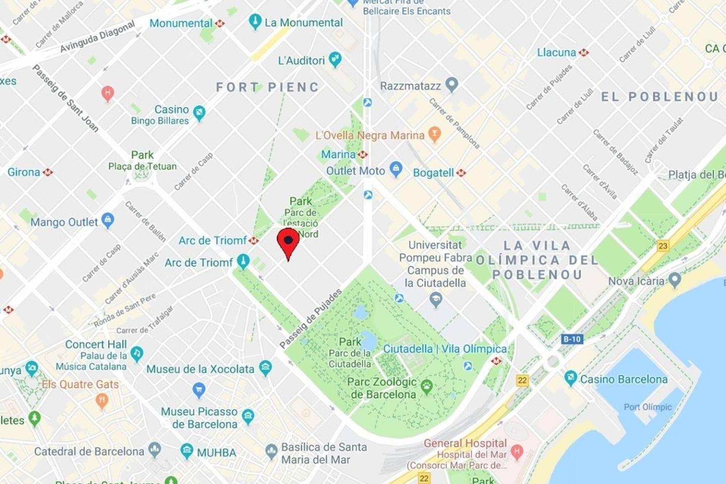 Cozy 2 Bedroom Next To Arc De Triomf 巴塞罗那 外观 照片